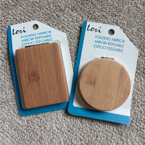 Other - Lori Folding Mirror Set - Square and Round